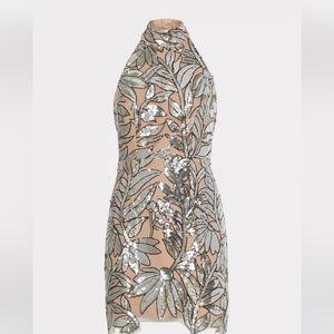 Milly Olivia Sequin Lace Dress